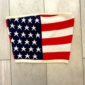 American Flag Tube Top (XS)